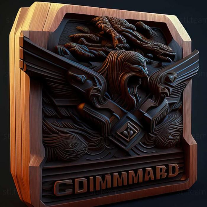 3D model Commander 85 game (STL)